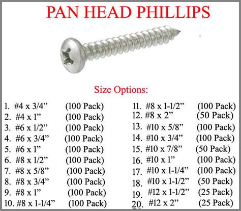 1 1/4 sheet metal screws|standard sheet metal screw sizes.